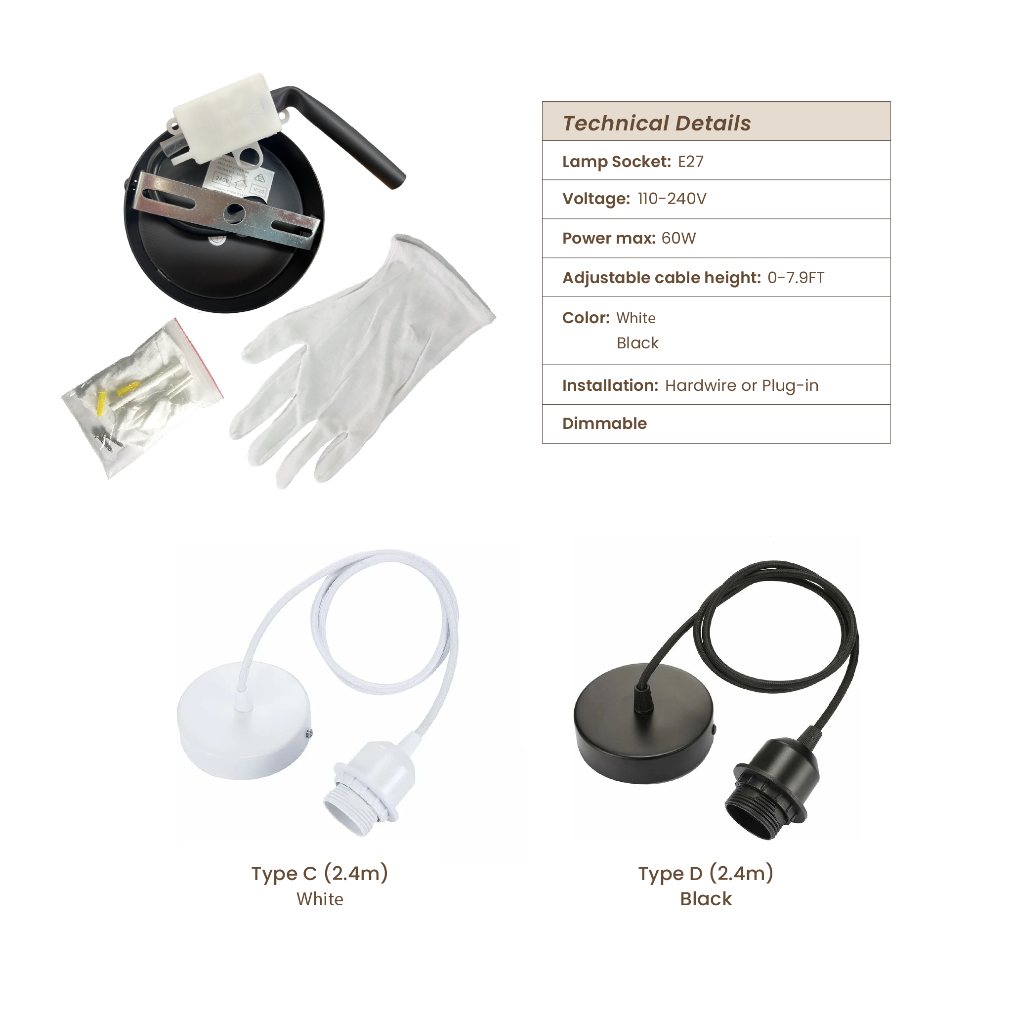Technical details of Heart Nests' cord types