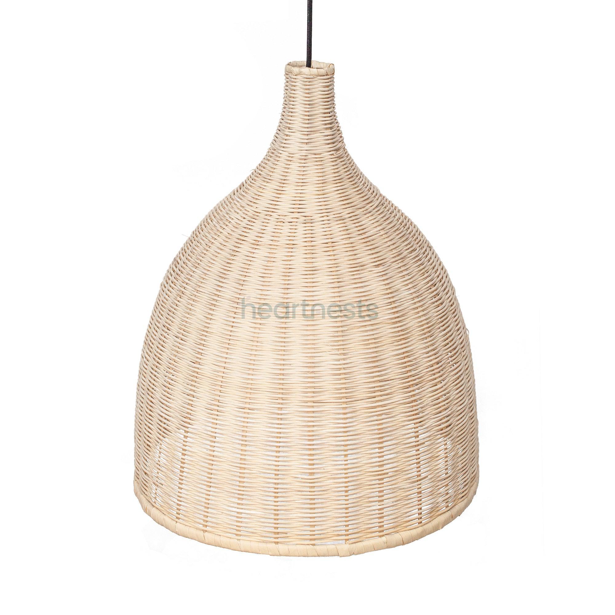 Close view of a Baleria pendant light on white background