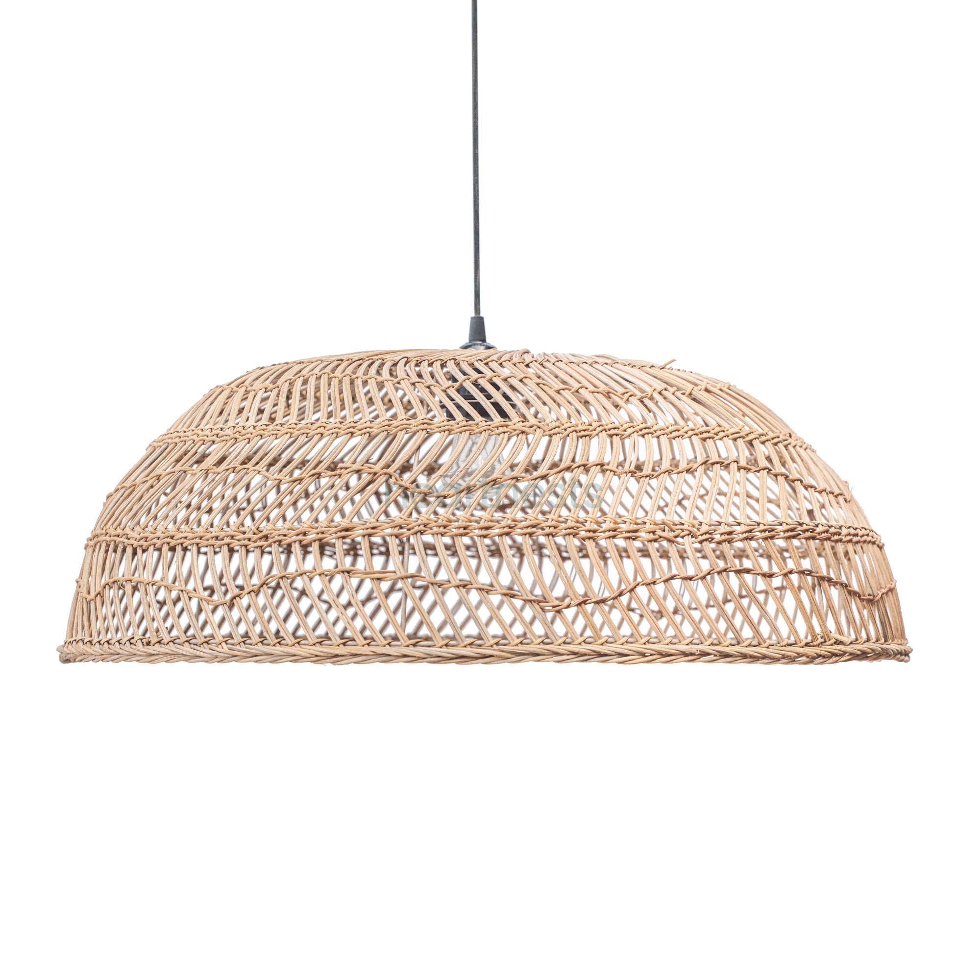 Chelsea Rattan Pendant Light - Handwoven Cane Rattan