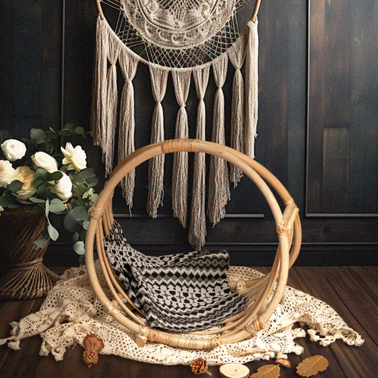 Dahlia Rattan Baby Photoshoot Props | Handcrafted from A+ Grade Rattan