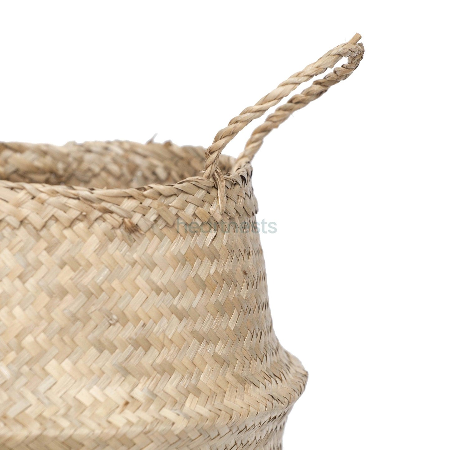 Euca Storage Basket Woven Seagrass Belly Basket