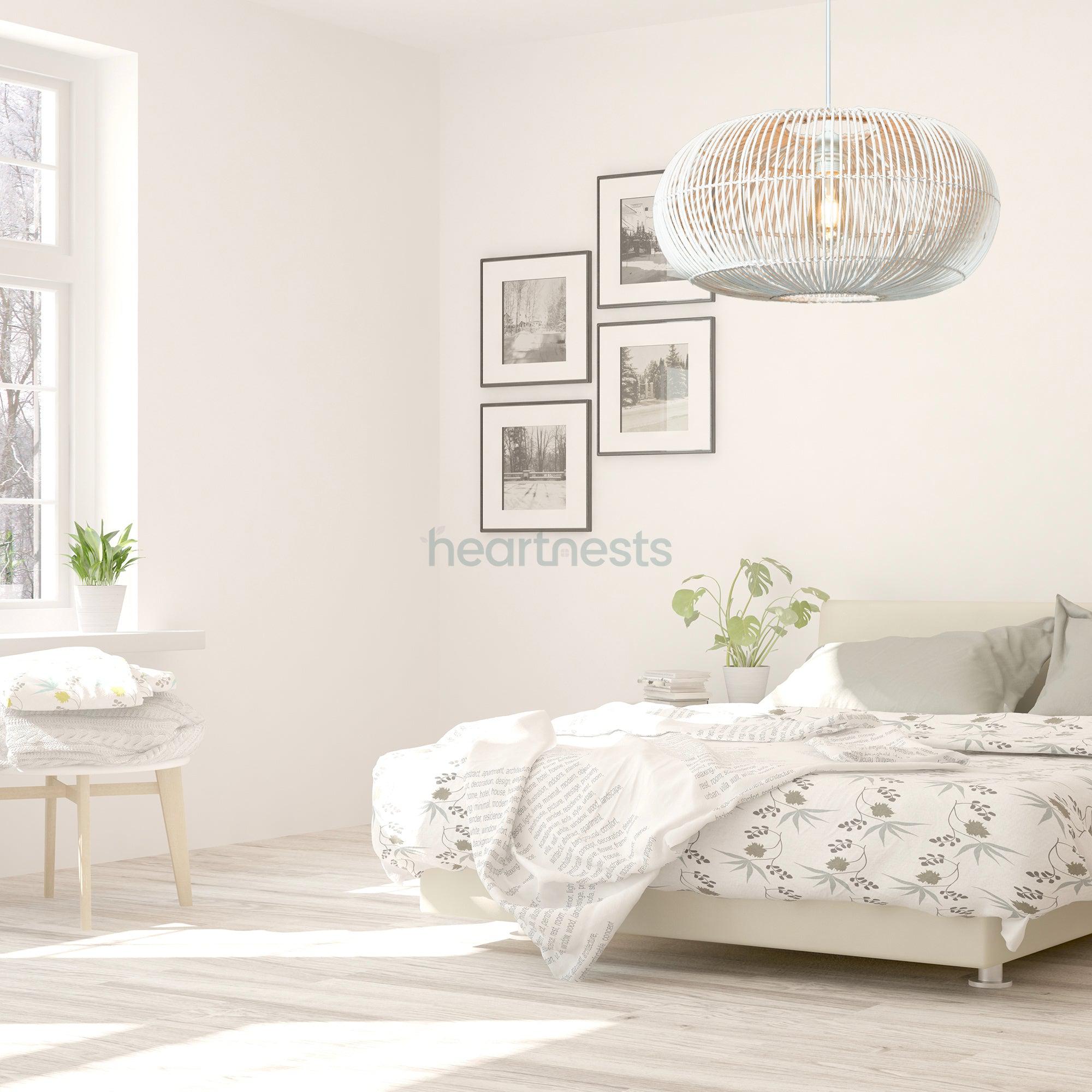 Flina Handmade Rattan Pendant Light