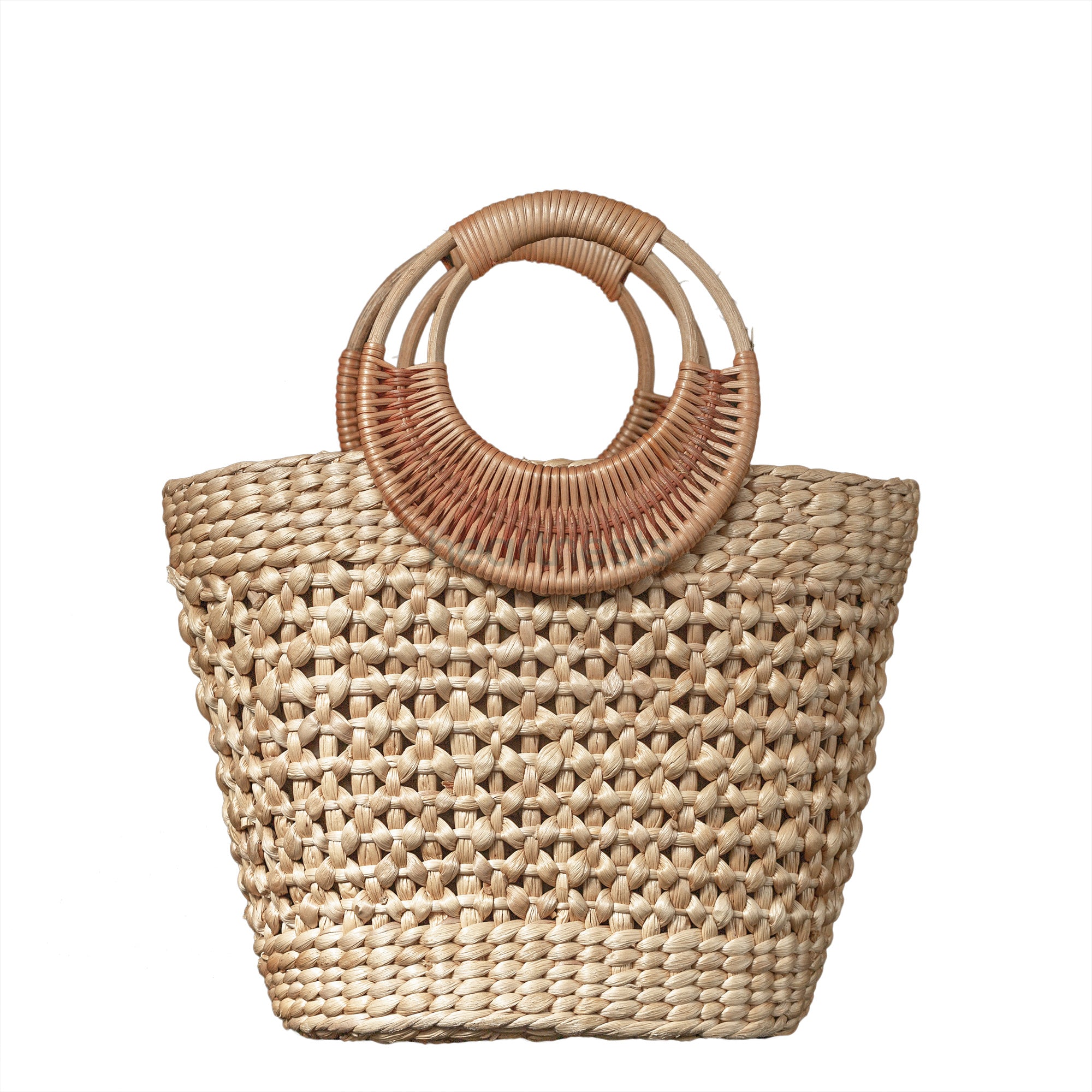 Heartnests' Lafi Wicker Fashion Bag is on white background