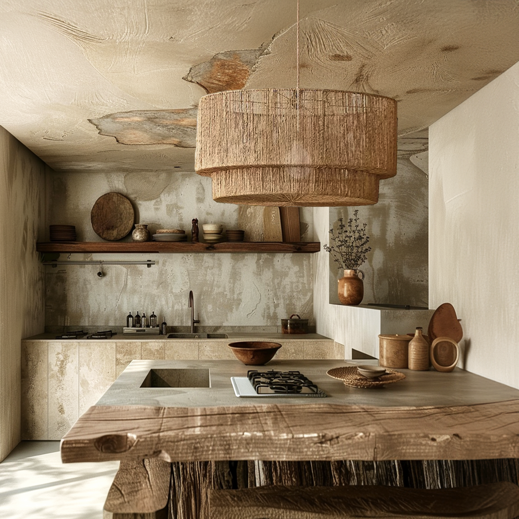 Lumina Jute Pendant Light - Handwoven natural rattan