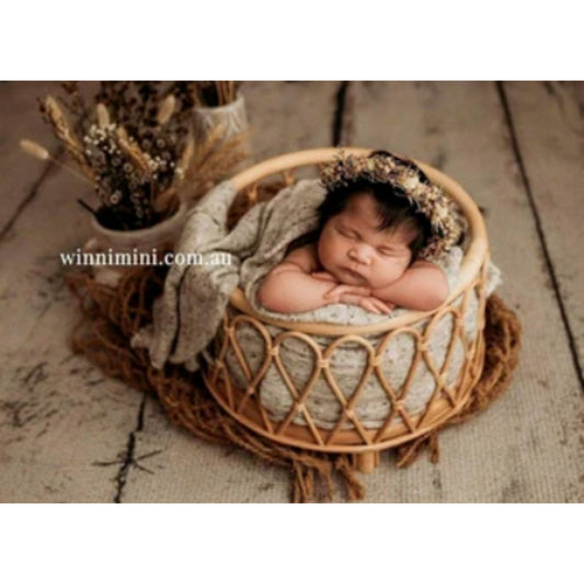 Timeless Rattan Wicker Baby Props Newborn Photography Newborn Props