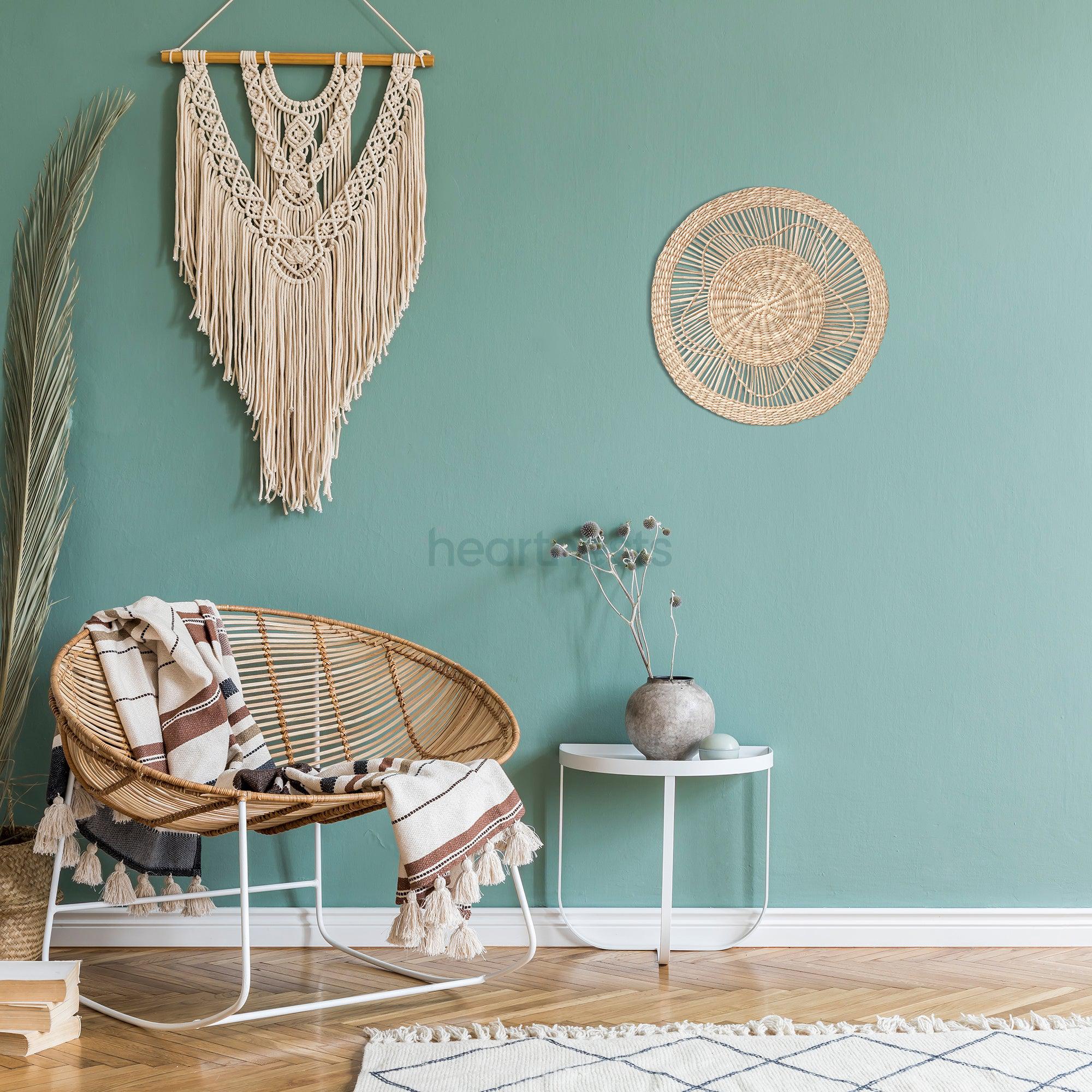 Star Handmade Seagrass Wall Decor Wall Accent