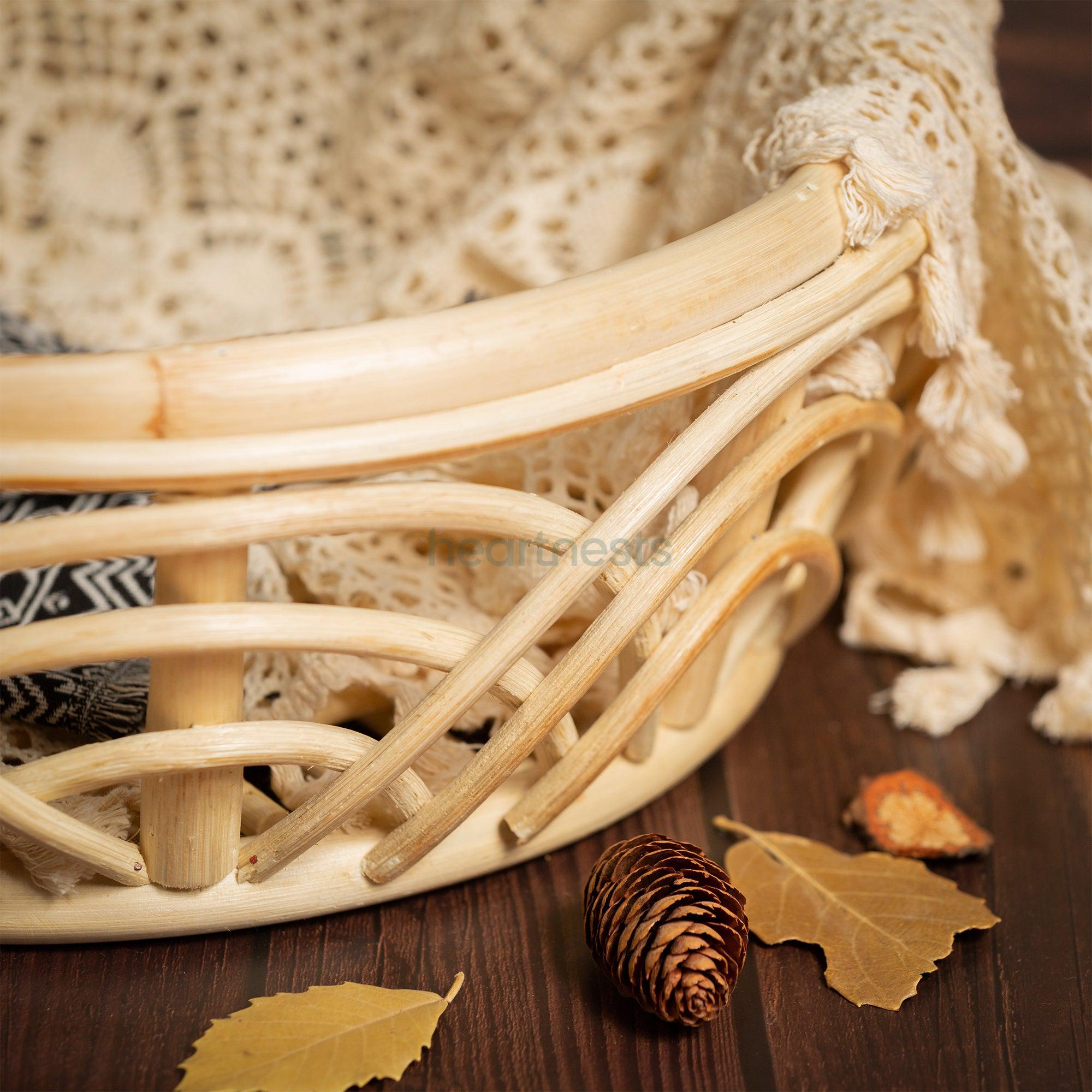 Vera Handmade Rattan Baby Props. Sustainable Newborn Photography