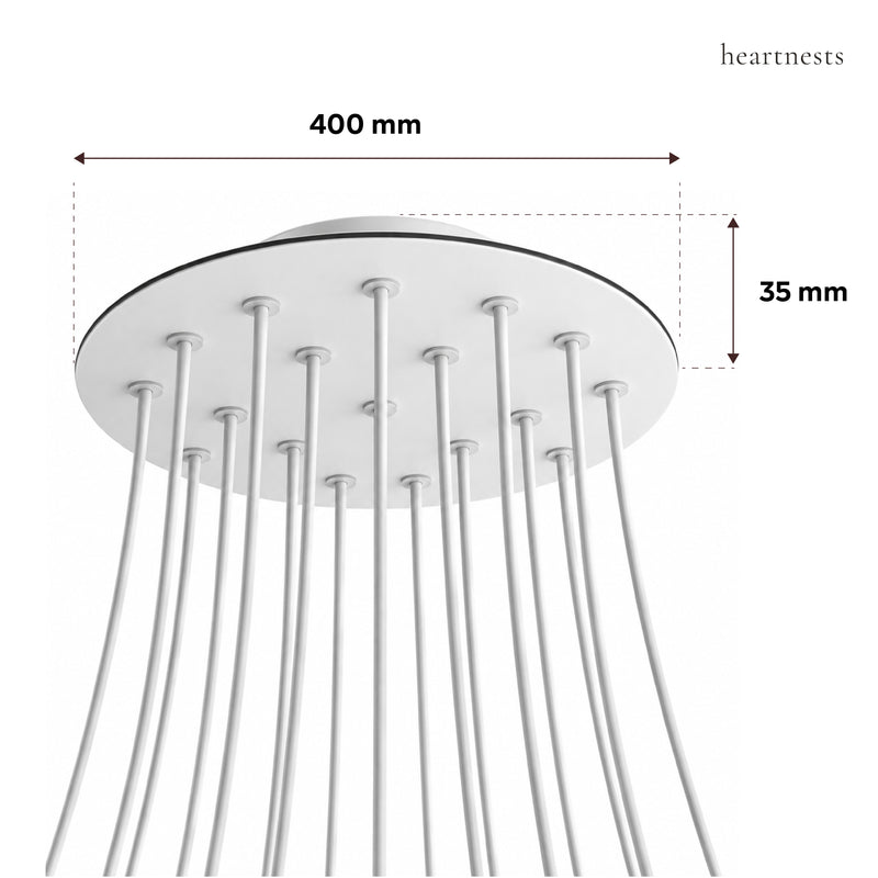 Customisable Extra-Large Ceiling Rose – 400 mm