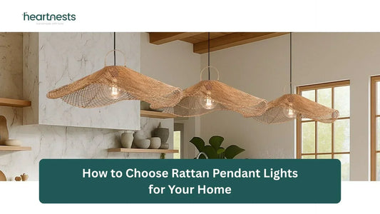 How to choose the right rattan pendant light for your home?