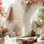 Bora Seagrass Pendant Light - Handwoven Organic Seagrass