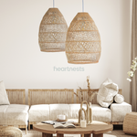 Brighton Rattan Pendant Light Size D35cm. Hot Trend 2023-2024