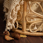 Daisy Handmade Rattan Baby Props. Sustainable Newborn Photography