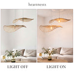 Hakea Bamboo Pendant Light - Handwoven Bamboo Lampshade