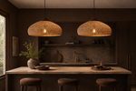 Hibicus D Rattan Pendant Light – Organic Woven Design