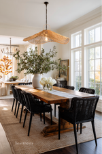 Saint Clemente Rattan Pendant Light - Handwoven Cane Rattan