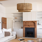 Lumina Jute Pendant Light - Handwoven natural rattan
