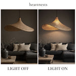Mexica Rattan Pendant Light - Handwoven Cane Rattan