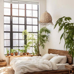 Molokai Seagrass Pendant Light - Handwoven Organic Seagrass
