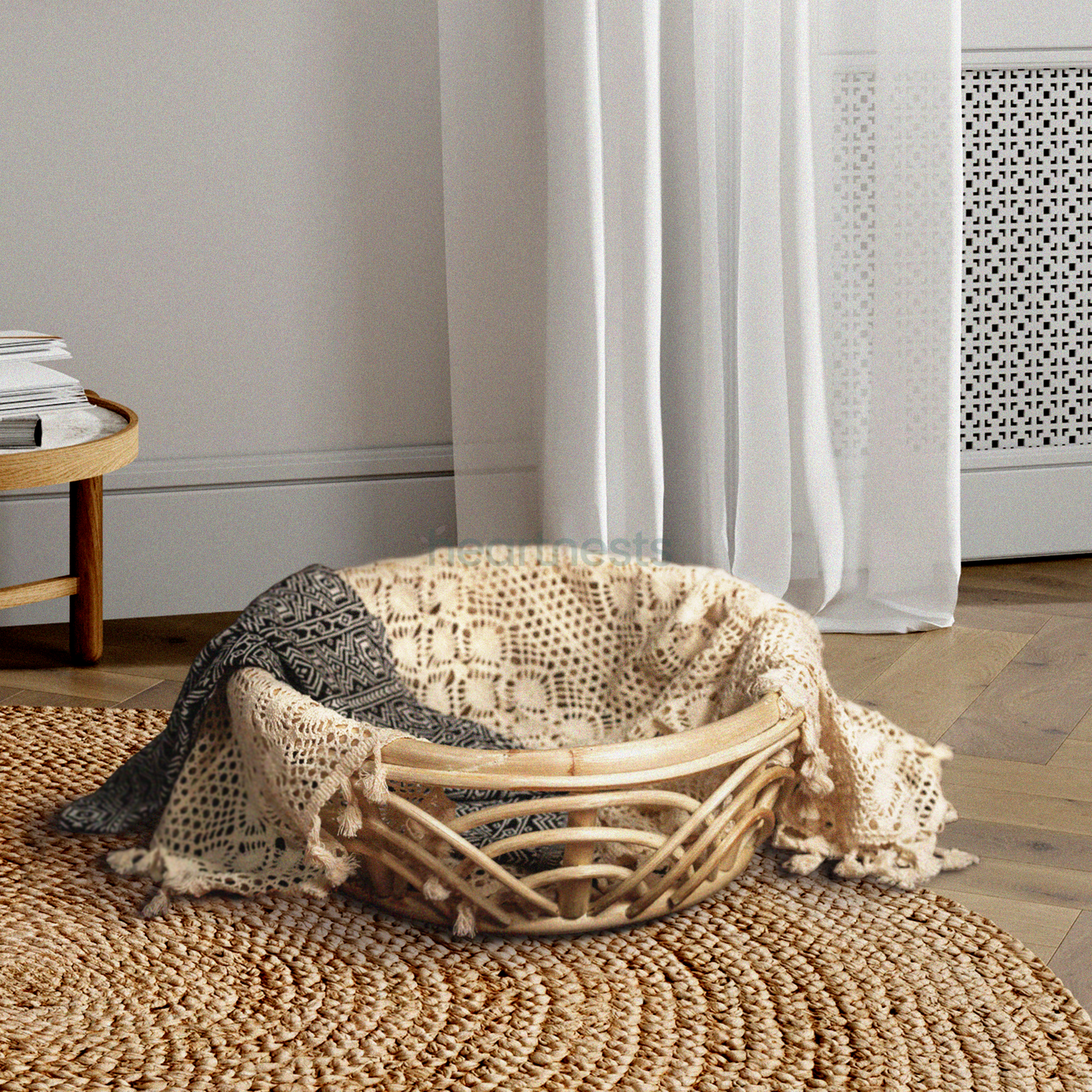 Vera Handmade Rattan Baby Props. Sustainable Newborn Photography