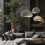 Nalia Grey Resin Pendant Light Bundle Set of 3 – Polyester Resin