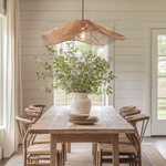 Saint Clemente Rattan Pendant Light - Handwoven Cane Rattan