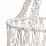 Sheila Macrame Swing Pet Swing - Handwoven Cotton Pet Bed