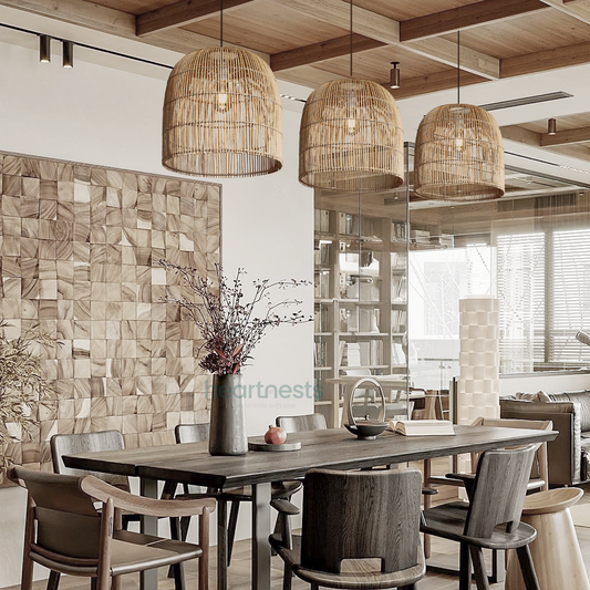 Tila Handmade Rattan Pendant Light