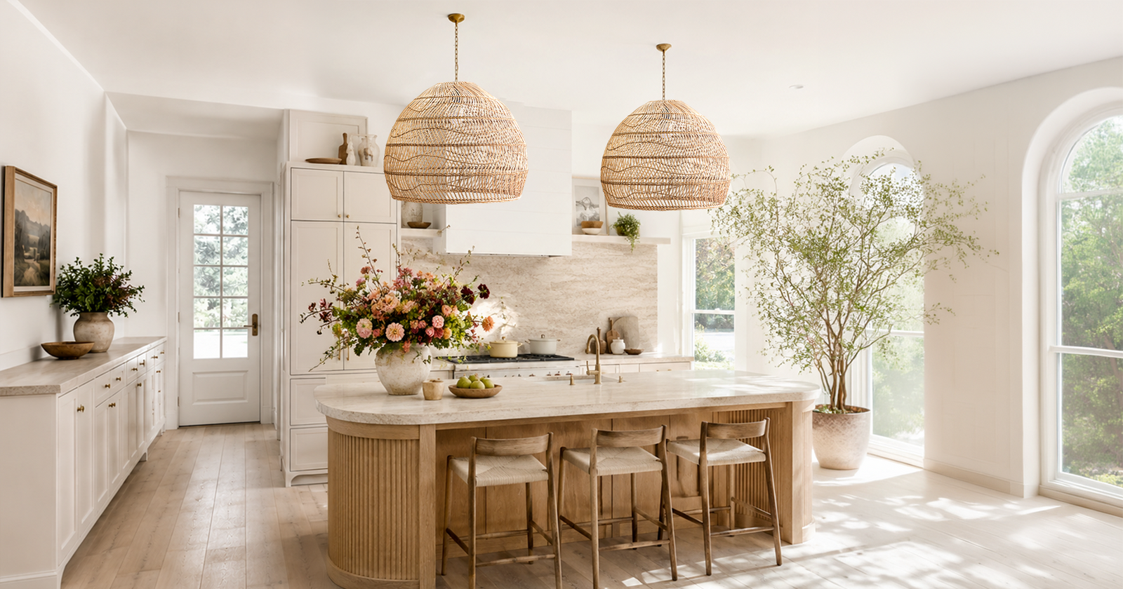 Rattan Pendant Lights