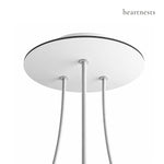 Large 3-Light Round Ceiling Rose – 200 mm