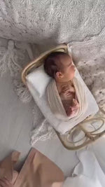 Heart Handmade Rattan Baby Props. Sustainable Newborn Photography