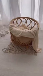 Timeless Rattan Wicker Baby Props Newborn Photography Newborn Props