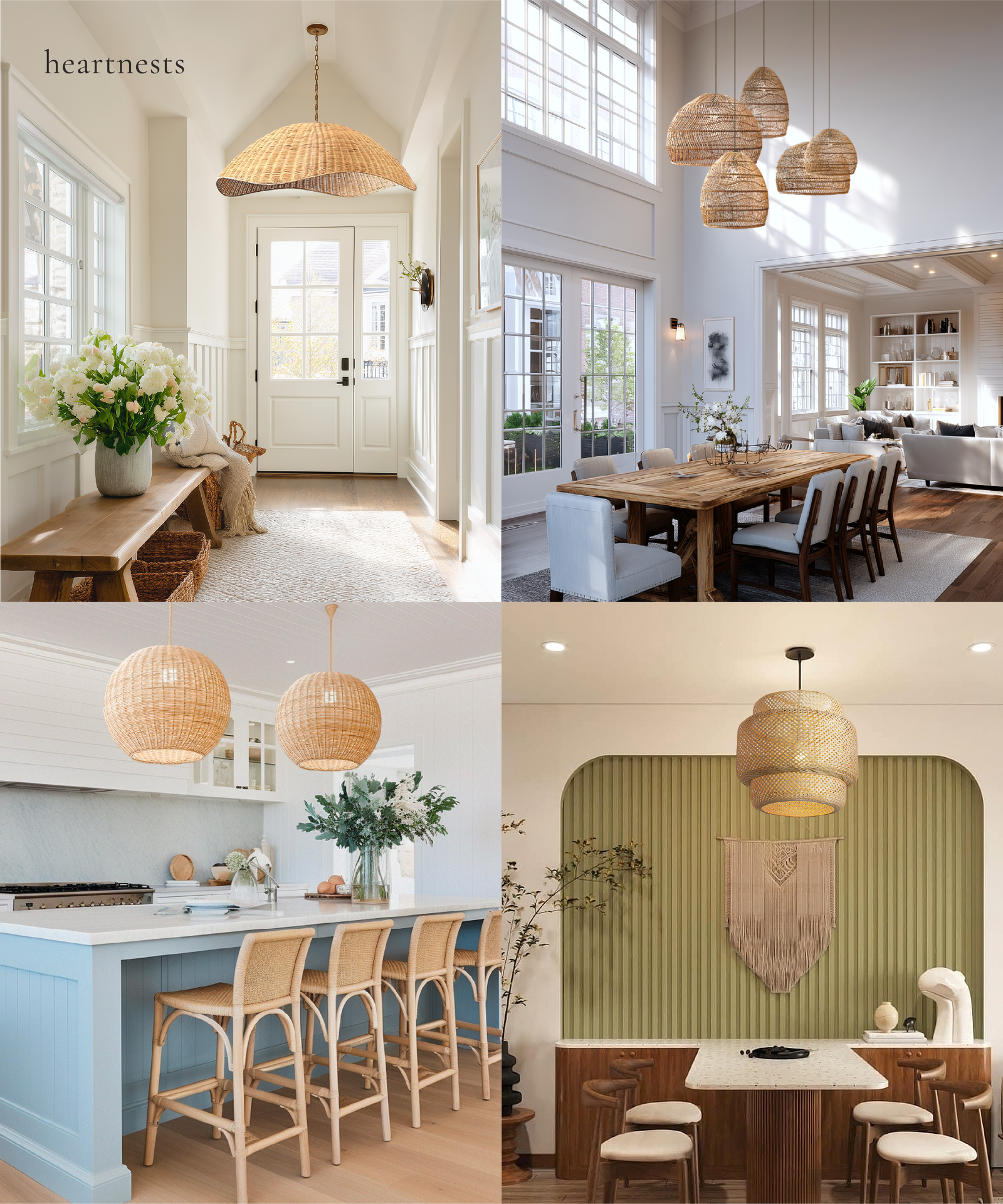 Rattan Pendant Light