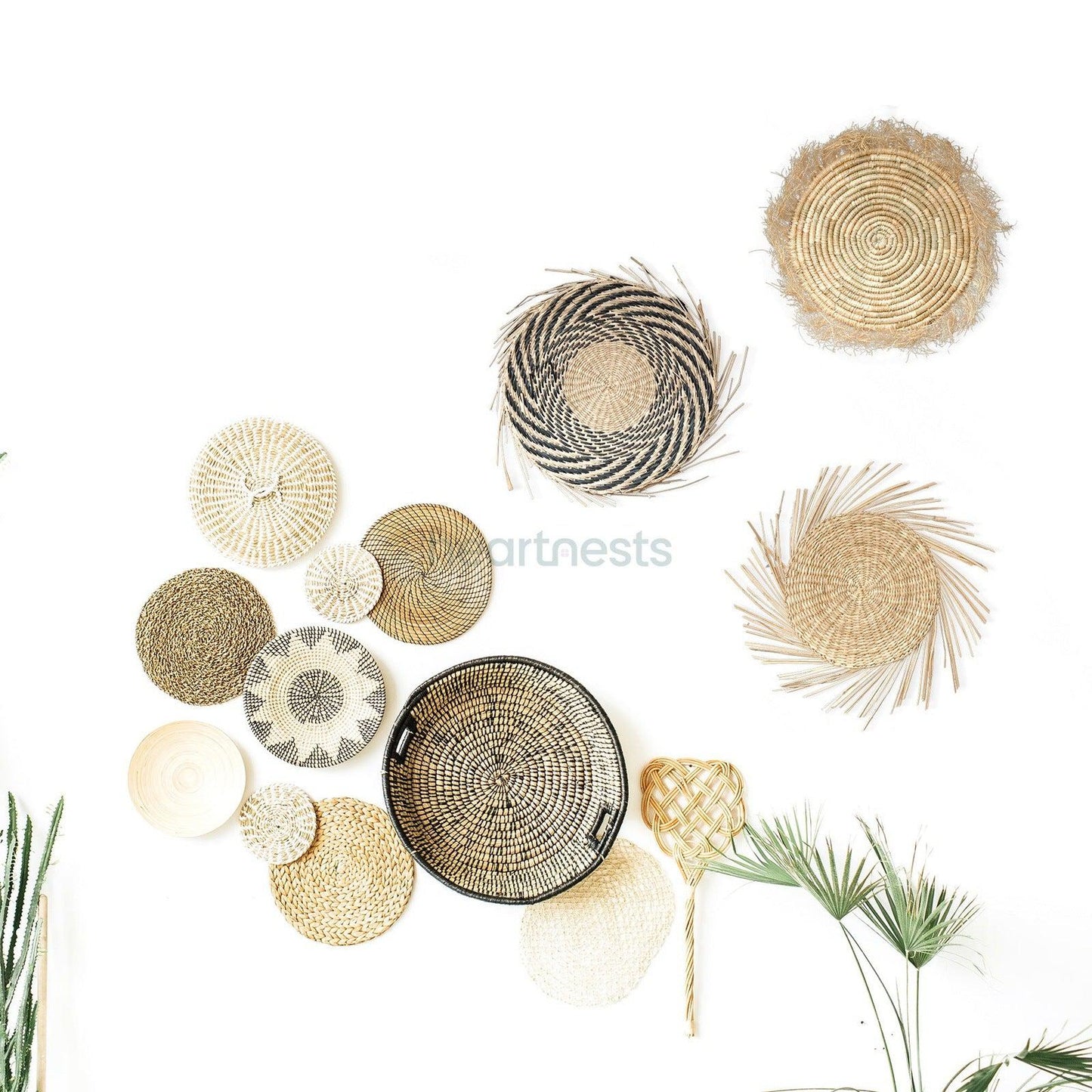 Bristo Handmade Seagrass Wall Décor