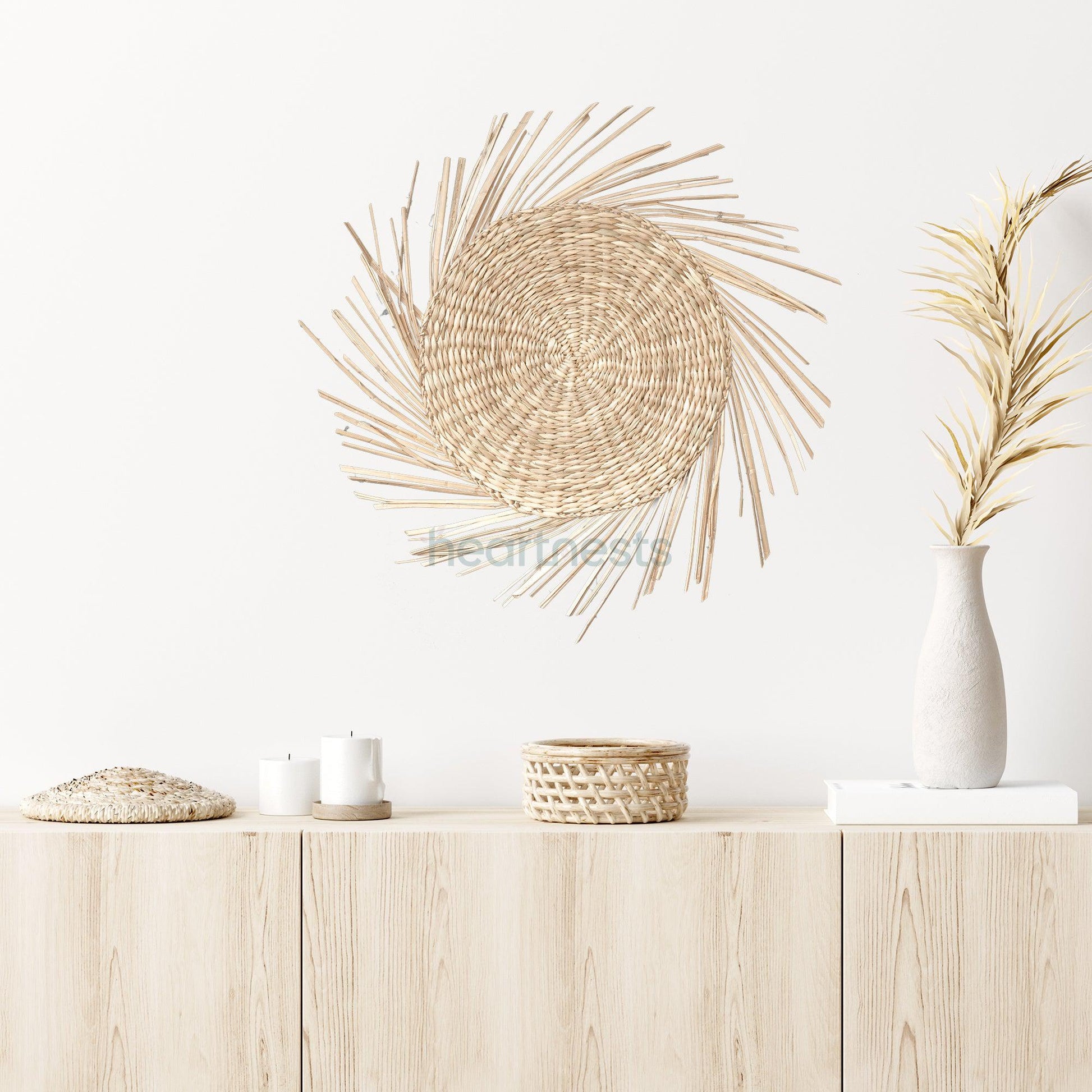 Bristo Handmade Seagrass Wall Décor