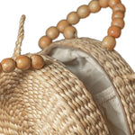 A close up view of the opening of Reena Handbag Fashion Bag 