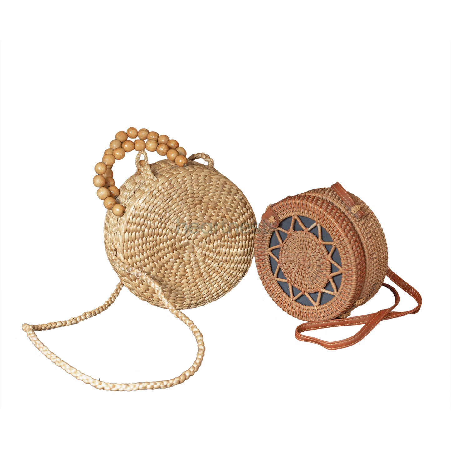 Heartnests' Reena Handbag Fashion Bag and Sumny Rattan Shoulder Bag from Heartnests